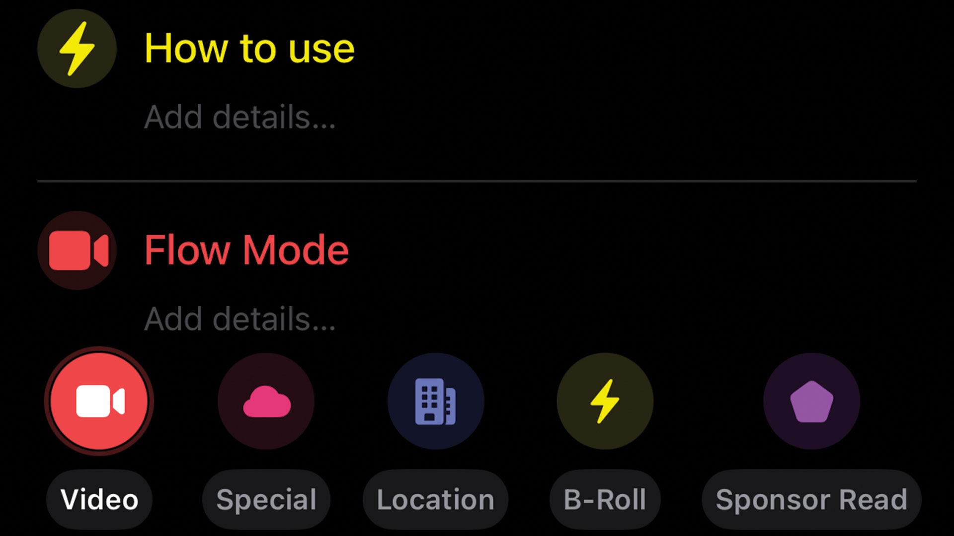 Flow Mode in Cueboard.